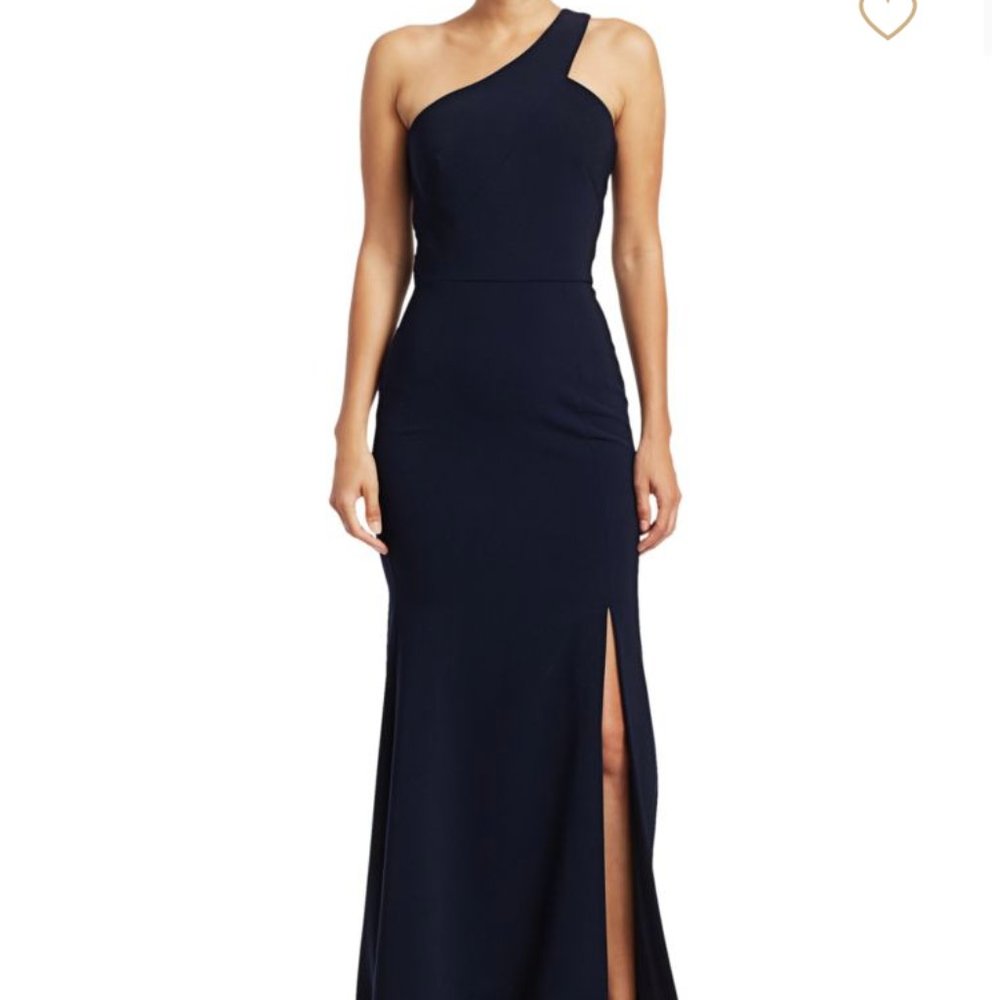 Theia One Shoulder Gown